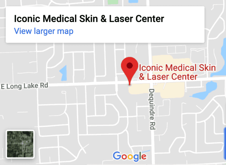 Iconic Medical Skin & Laser Center Map